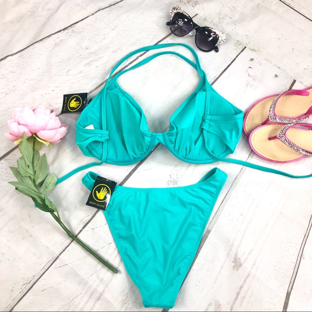 Body Glove Bikini Set w F Cup Top L Bottom.😎 - Picture 2 of 8